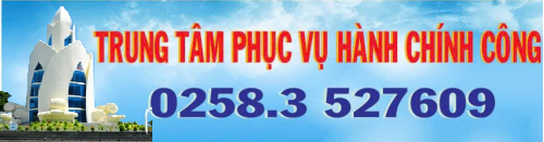 Trung tâm phục vụ HCC Phường Nha Trang 0258.3 527609